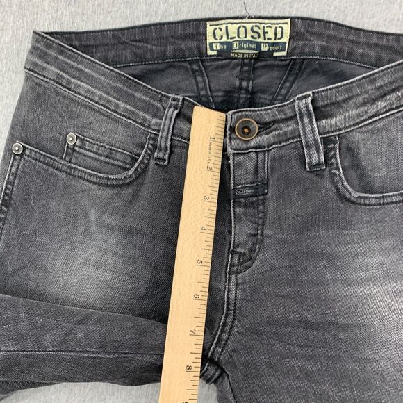 Closed Jeans Size 28 The Original Product Arizona Stretch Moto Ankle Zip Jeans - Picture 5 of 16